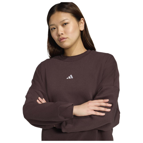 Adidas Γυναικείο φούτερ Essentials Small Logo Feelcozy Sweatshirt